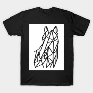 Geometric Animals : Horse T-Shirt